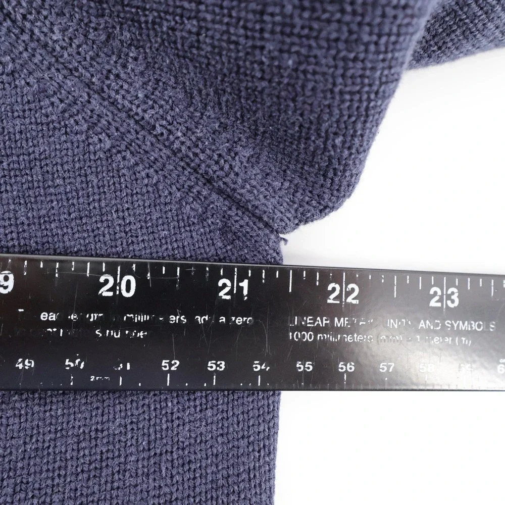 Vintage Abercrombie‎ and Fitch Vintage Muscle Sweater Y2K Navy Yellow Mens Large